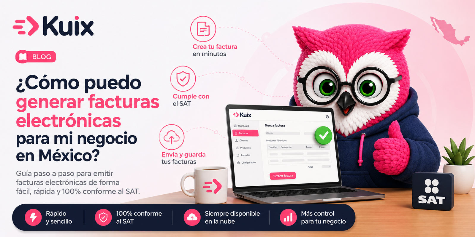¿Cómo puedo generar facturas electrónicas para mi negocio en México?