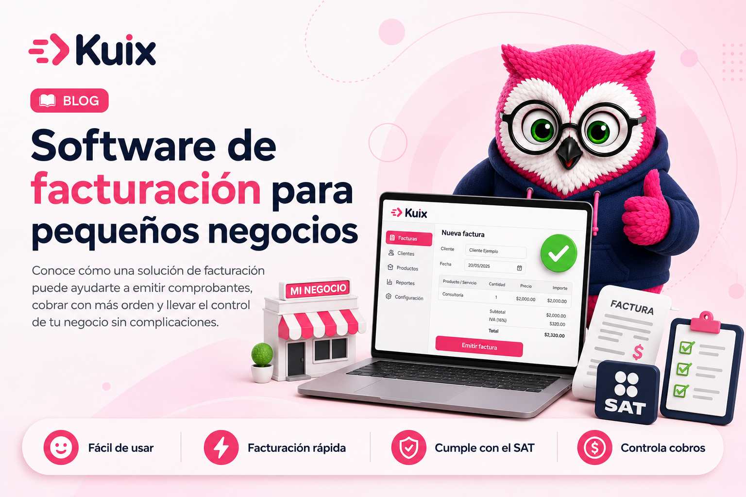 Software de facturación para pequeños negocios: cómo elegirlo sin complicarte